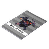 Geoloog's Rock Hammers met Hawaïaanse Lava Flow Notitieboek (Linkerzijde)