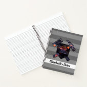 Geoloog's Rock Hammers met Hawaïaanse Lava Flow Notitieboek (Binnen)