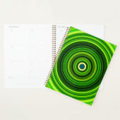 Geomagnetic Green Mandala Planner (Display)