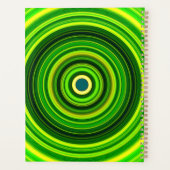 Geomagnetic Green Mandala Planner (Achterkant)
