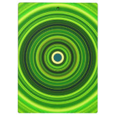 Geomagnetisch groen Mandala-25436 Klembord (Achterkant)