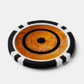 Geomantische heksensteen poker chips (Enkel)
