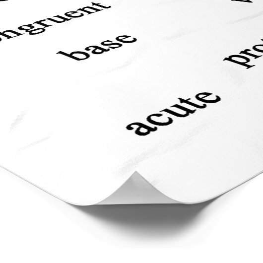 GeoMath Geometry Poster (Hoek)