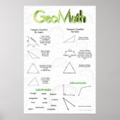 GeoMath Geometry Poster (Voorkant)