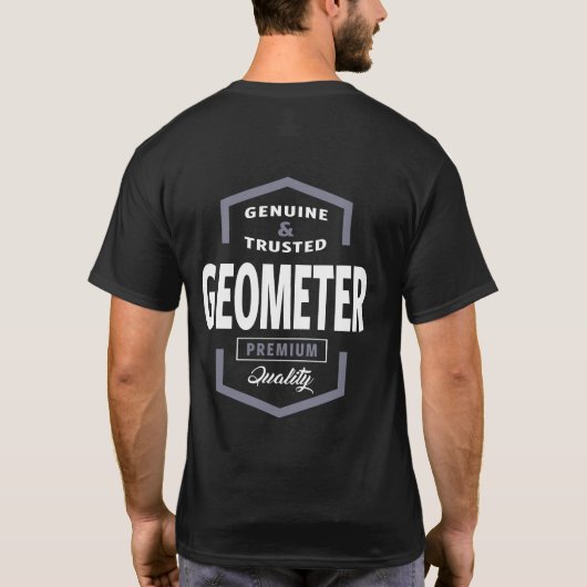 Geometer | Cadeauideeën T-shirt (Achterkant)