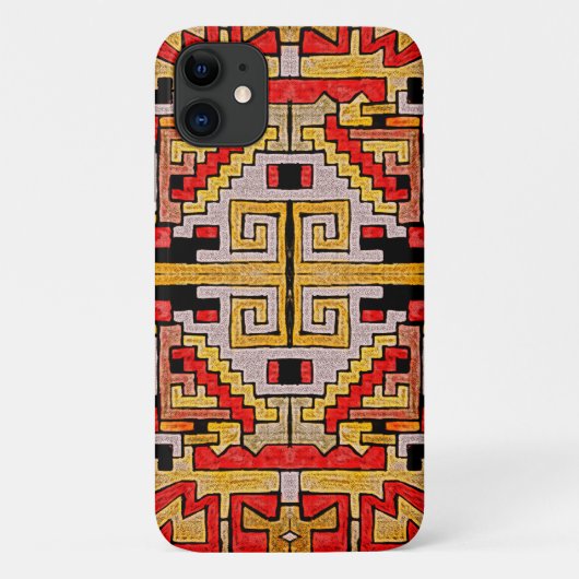 Geomethrisch tribaal/etnisch patroon Case-Mate iPhone case (Achterkant)