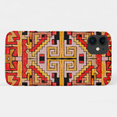 Geomethrisch tribaal/etnisch patroon Case-Mate iPhone case (Achterkant (horizontaal))