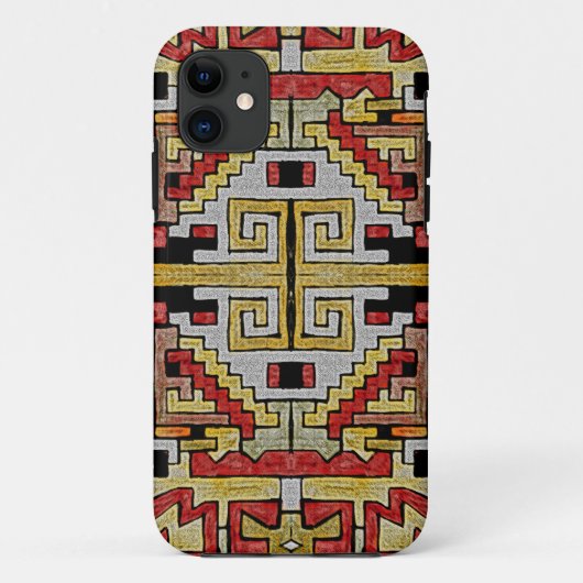Geomethrisch tribaal/etnisch patroon Case-Mate iPhone case (Achterkant)