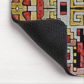 Geomethrisch tribaal/etnisch patroon muismat (Hoek)