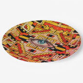 Geomethrische tribale/etnische vreemde ogen Bord (Gekanteld)