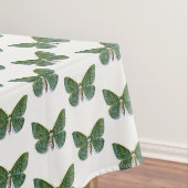 Geometra papilionaria - De Grote Emerald Moth Tafelkleed (Voorbeeld)