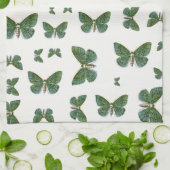 Geometra papilionaria - De Grote Emerald Moth Theedoek (Gevouwen)