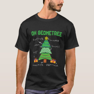 Geometree Geometry Wiskunde Wetenschapsleraar Chri T-shirt