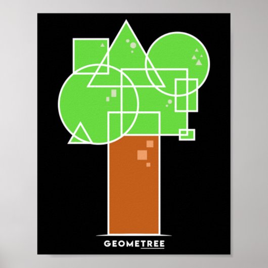 Geometree I Poster (Voorkant)