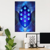 Geometree - Levensvatboom - Poster (Thuiskantoor)