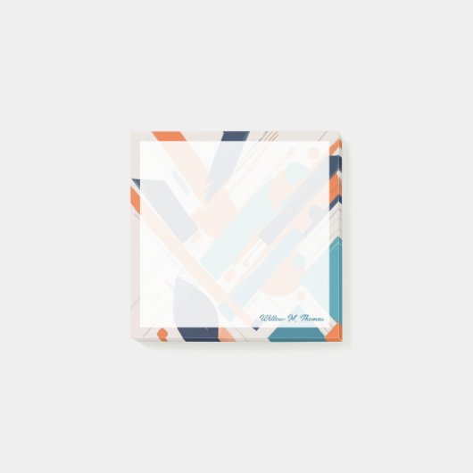 Geometría Atrevida Post-it® Notes (Voorkant)