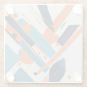 Geometría Atreviva Glazen Onderzetter (Achterkant)