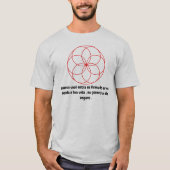Geometria com frase t-shirt (Voorkant)