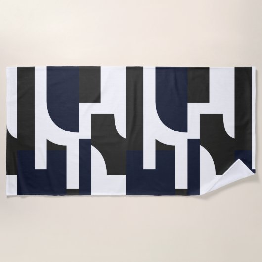 Geometría para sostenerse strandlaken (Voorkant)