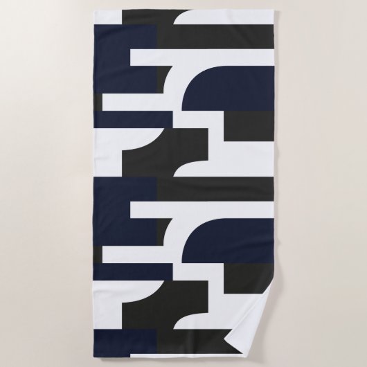 Geometría para sostenerse strandlaken (Voorkant)