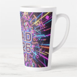 Geometric 2026 Graduate Mug Latte Mok
