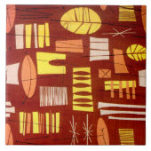 GEOMETRIC 2 keramische tegels 2 grootten Tegeltje (Voorkant)