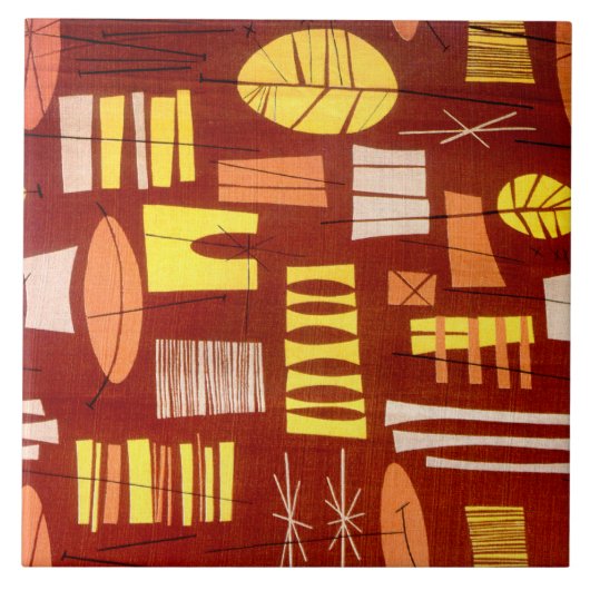 GEOMETRIC 2 keramische tegels 2 grootten Tegeltje (Voorkant)