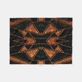 Geometric #861 fleece deken (Voorkant (Horizontaal))