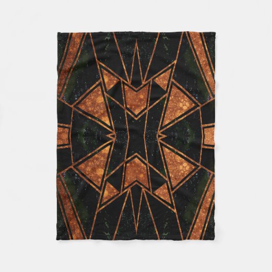 Geometric #861 fleece deken (Voorkant)