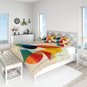 Geometric Abstract Art in Bauhaus Style Kussensloop