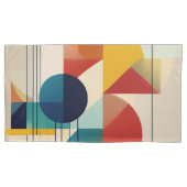 Geometric Abstract Art in Bauhaus Style Kussensloop (Voorkant)