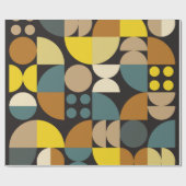 Geometric abstract artwork poster with colorful si cadeaupapier (Vlak)