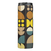 Geometric abstract artwork poster with colorful si thermosbeker (Achterkant)