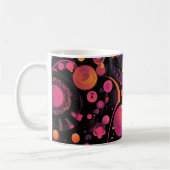 Geometric abstract artwork.  Style: Non-figurative Koffiemok (Links)