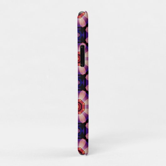 Geometric Abstract Floral Case-Mate iPhone Case (Achterkant/rechts)
