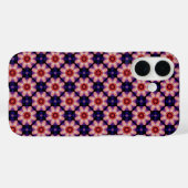 Geometric Abstract Floral Case-Mate iPhone Case (Achterkant (horizontaal))