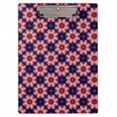 Geometric Abstract Floral Klembord (Voorkant)