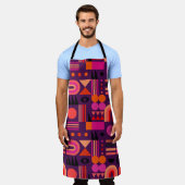 Geometric abstract seamless pattern with shapes of schort (Gedragen)