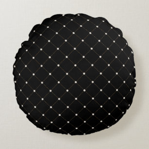 Geometric abstract seamless repeating vintage orna rond kussen