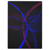 Geometric Abstraction Clipboard Klembord (Achterkant)