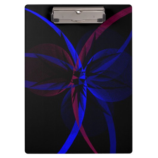 Geometric Abstraction Clipboard Klembord (Voorkant)