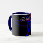 Geometric Abstraction Coffee Mug Mok (Voorkant links)