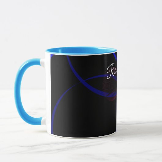 Geometric Abstraction Coffee Mug Mok (Links)