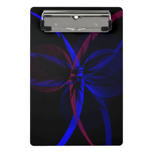 Geometric Abstraction Mini Clipboard Klembord (Voorkant)