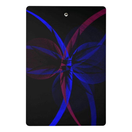 Geometric Abstraction Mini Clipboard Mini Klembord (Achterkant)