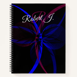 Geometric Abstraction Spiral Notebook Notitieboek