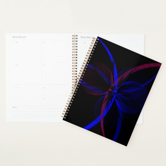 Geometric Abstraction Spiral Planner (Display)