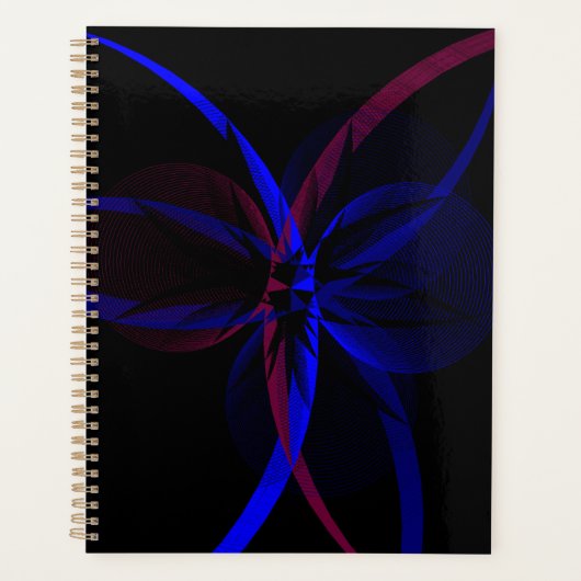 Geometric Abstraction Spiral Planner (Voorkant)