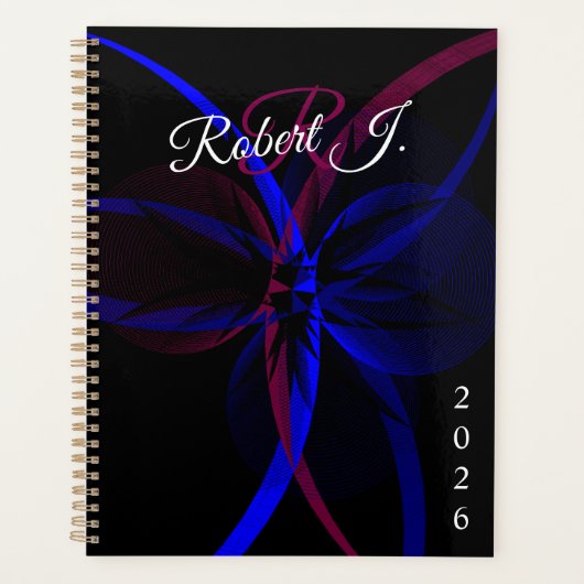 Geometric Abstraction Spiral Planner (Voorkant)