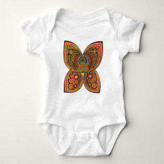 Geometric Angel Butterfly Romper